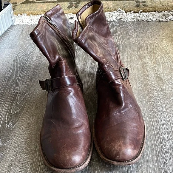 Frye | Shoes | Mens Frye Boots In Brown Size 3 | Poshmark display picture 3